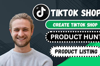 manage and set up tiktok shop, add product, for dropshipping as tiktok expert