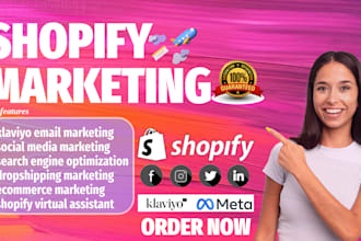 do shopify amazon virtual assistant dropshipping marketing to boost store sales
