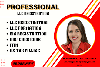do US llc registration, business registration, get ein, uei, cage code, US llc