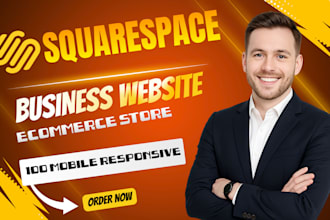 build responsive squarespace website or redesign squarespace for your business