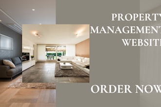 build property management website real estate website online booking wix website