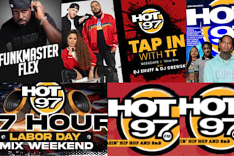 do viral promotional airplay for your song on hot 97 radio with popular djs