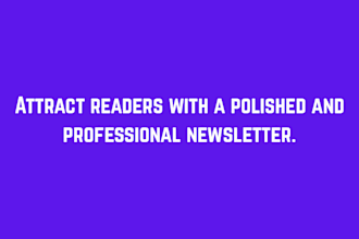 design a beautiful substack newsletter that stands out