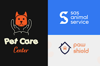 design a unique and professional animals and pet logo