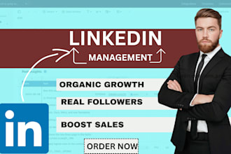 set up and manage linkedin ads, grow connections and followers for b2b coaches