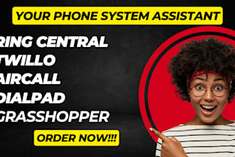 setup ringcentral twillo aircall dialpad grasshopper IVR tcr voip expert