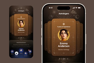 develop ai astrology app,numerology app, horoscope app like the pattern, co star