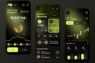 build crypto wallet app neobank app p2p blockchain trading exchange app loan app
