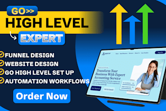 set up and optimize your gohighlevel CRM for leads and client management ghl