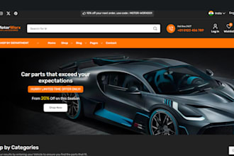 build auto part woocommerce website car part website automotive auto partwebsite