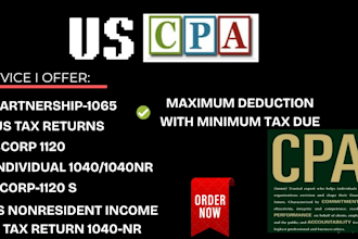 provide small business tax filing and CPA support