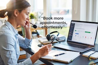 make call for your business and set appointment professionally
