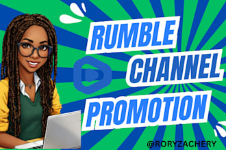 do organic rumble channel promotion, channel monetization