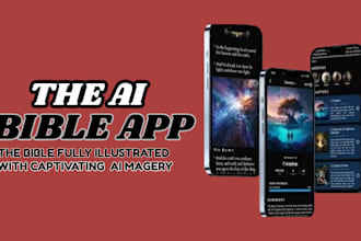develop an ai based bible christian app prayer app bible stories church app