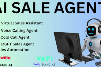 ai sales agent, bland ai, appointment booking,  voice calls, lead generation