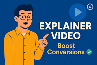 create amazing 2d explainer videos with voiceovers, 2d sales video, 2d animation