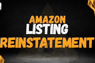 reinstate suspended or suppressed amazon listings