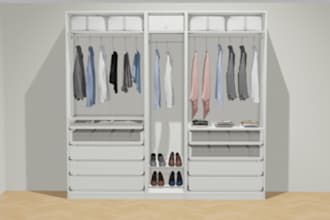 design your ikea pax wardrobe or closet system