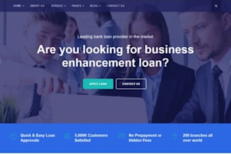 design busines loan website mca website business loan leads mca leads