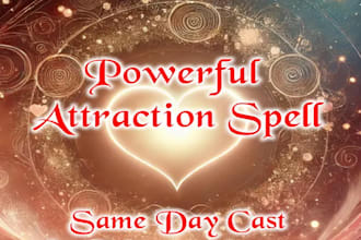 cast a powerful law of attraction spell to ignite your love in him,her