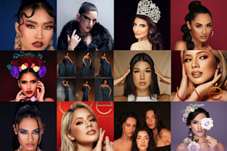 high end skin beauty, wedding and portrait photo retouching