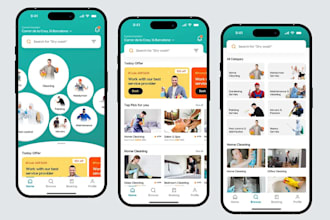 build on demand, handyman home services booking, delivery app and website