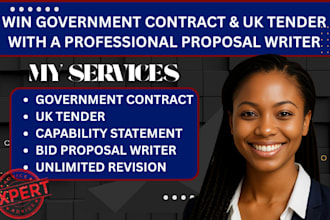 create professional government capability statement, capability statement