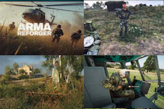 create dayz, arma reforger game, scum mods, server set up, scripts character