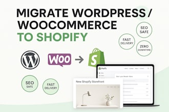 migrate wordpress to shopify, clone woocommerce to shopify, shopify migration