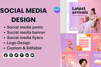 design professional twitter, facebook, linkedin, headers, covers and banner