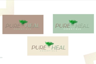 design website logo and brand identity including and full social media kit