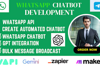 build a whatsapp ai chatbot using open ai,twillo,vapi ai,lang chain,botpress