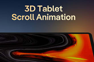 develop website scrolling, 3d interactive , animation and animated wix