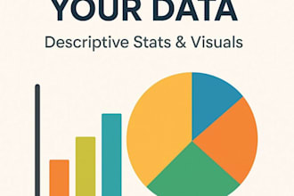 summarize your data with descriptive statistics and clear visuals