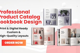 stunning product catalog brochure catalogue professional lookbook sell sheet