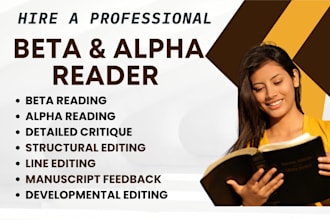 beta read proofread book editing manuscript feedback