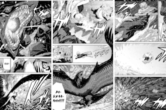 draw custom manga comic page anime comic art manga storyboard webtoon nsfw manga