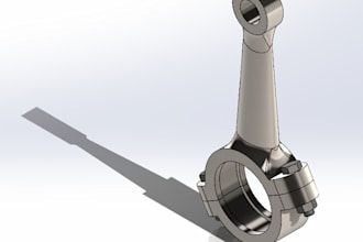 create 3d cad models and technical drawings in solidworks, autocad, or inventor