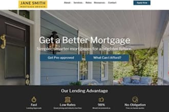 build mortgage website mortgage broker mortgage calculator mortgage landing page