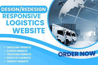 logistics website trucking website cargo website dispatch website logistics