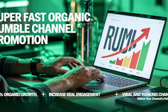 do rumble video promotion, rumble video marketing, rumble views followers growth