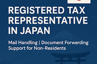 be your tax representative in japan