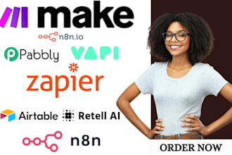 do n8n make com zapier automation vapi ai webhook n8n retell ai cold calling