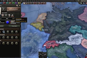 make custom hoi4 hearts of iron iv mod, focus tree, event, portraits