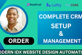 zoho lofty crm kvcore boldtrail follow up boss idx wordpress real estate website