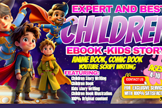 ghostwrite children ebook, kids story, children story book, book series