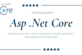 develop asp dot net core or asp net mvc website