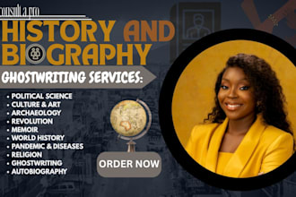 write history, biography memoir american history ebook writer political science