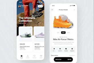 build user friendly e commerce app, product catalog app