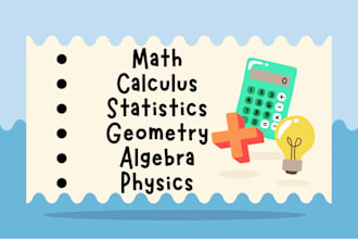 be your college math, calculus, linear algebra trigonometry discrete math tutor